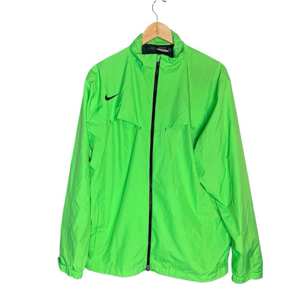 Nike Golf Storm-FIT Jacket Men’s Large Green Full Zip Windbreaker Waterproof